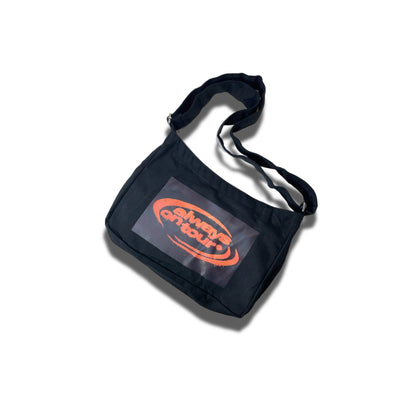 tour printed crosbody bag