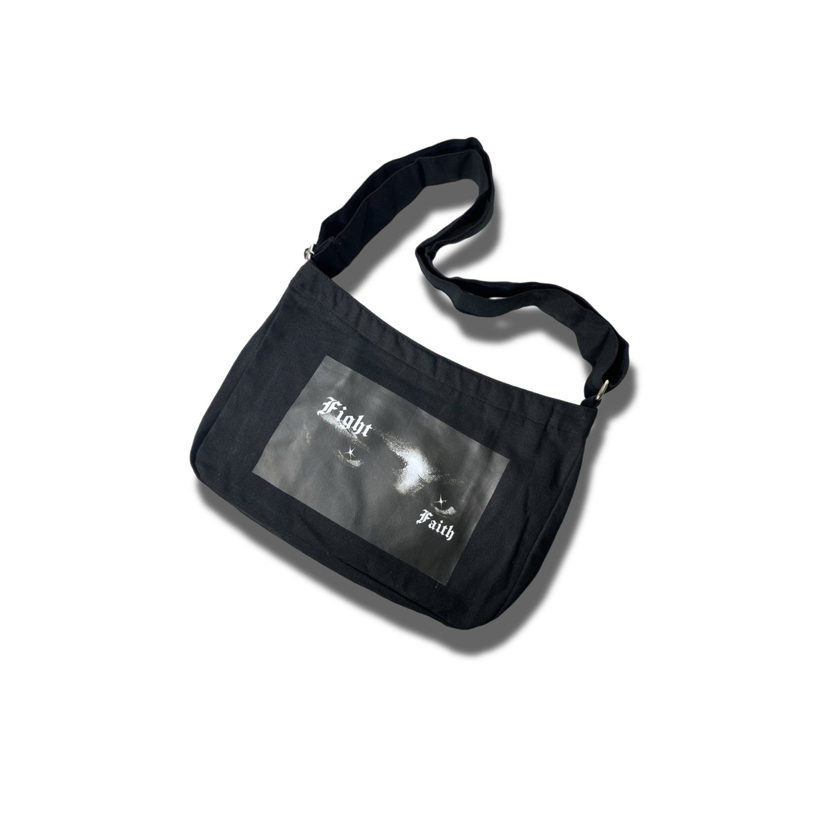 Hunter eye printed crossbody bag